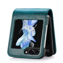 Lade das Bild in den Galerie-Viewer, Casekis Folding Multi-card Leather Case for Galaxy Z Flip 6 5G