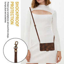 Lade das Bild in den Galerie-Viewer, Casekis Crossbody 9 Card Holder Phone Case Brown