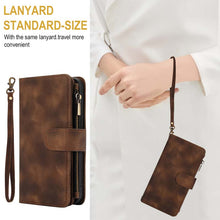 Lade das Bild in den Galerie-Viewer, Casekis Crossbody 9 Card Holder Phone Case Brown