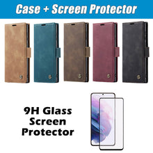 Load image into Gallery viewer, Casekis Retro Wallet Case For Galaxy S24 Ultra 5G