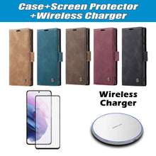 Load image into Gallery viewer, Casekis Retro Wallet Case For Galaxy S24 Ultra 5G