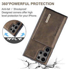 Lade das Bild in den Galerie-Viewer, Casekis Magnetic Wallet Detachable Phone Case Coffee