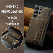 Lade das Bild in den Galerie-Viewer, Casekis Magnetic Wallet Detachable Phone Case Coffee