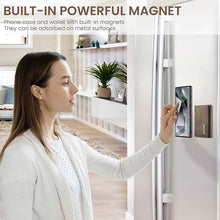 Lade das Bild in den Galerie-Viewer, Casekis Magnetic Wallet Detachable Phone Case Coffee