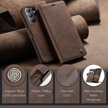 Load image into Gallery viewer, Casekis Retro Wallet Case Coffee