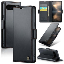 Load image into Gallery viewer, Casekis RFID Cardholder Phone Case Black