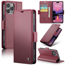 Lade das Bild in den Galerie-Viewer, Casekis RFID Cardholder Phone Case Red