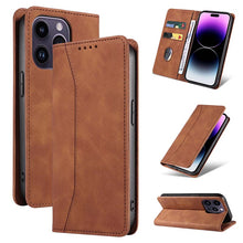 Lade das Bild in den Galerie-Viewer, Casekis Fashion Magnetic Phone Case Brown