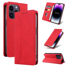 Lade das Bild in den Galerie-Viewer, Casekis Fashion Magnetic Phone Case Red