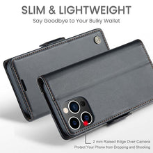 Lade das Bild in den Galerie-Viewer, Casekis RFID Cardholder Phone Case Black