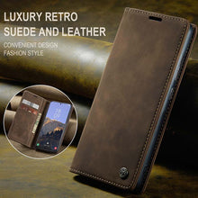 Load image into Gallery viewer, Casekis Retro Wallet Case For Galaxy S23 Plus 5G