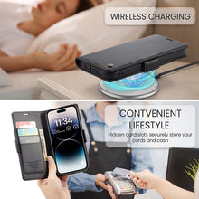 Lade das Bild in den Galerie-Viewer, Casekis RFID Cardholder Phone Case Black