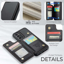 Load image into Gallery viewer, Casekis RFID Cardholder Wallet Phone Case For Galaxy A54 5G