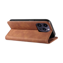 Lade das Bild in den Galerie-Viewer, Casekis Fashion Magnetic Phone Case Brown