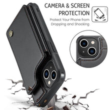 Load image into Gallery viewer, Casekis RFID Cardholder Wallet Phone Case For iPhone 13