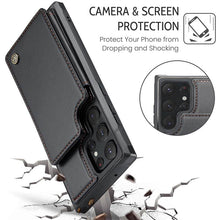 Lade das Bild in den Galerie-Viewer, Casekis RFID Cardholder Wallet Phone Case For Galaxy S22 Ultra
