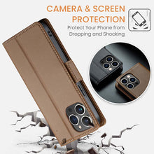 Lade das Bild in den Galerie-Viewer, Casekis RFID Cardholder Phone Case Brown