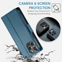 Lade das Bild in den Galerie-Viewer, Casekis RFID Cardholder Phone Case Blue