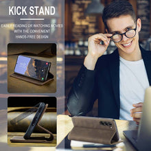 Load image into Gallery viewer, Casekis Retro Wallet Case For Galaxy S23 5G