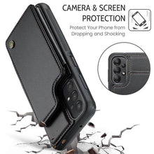Lade das Bild in den Galerie-Viewer, Casekis RFID Cardholder Wallet Phone Case For Galaxy A13 4G/5G/A04S/A04