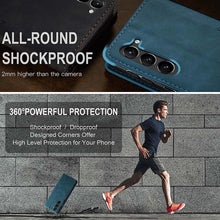 Lade das Bild in den Galerie-Viewer, Casekis Retro Wallet Case For Galaxy S23 5G