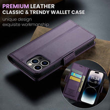 Lade das Bild in den Galerie-Viewer, Casekis RFID Cardholder Phone Case Purple