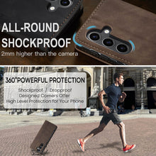 Load image into Gallery viewer, Casekis Retro Wallet Case For Galaxy S24 FE 5G