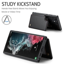 Lade das Bild in den Galerie-Viewer, Casekis RFID Cardholder Wallet Phone Case For Galaxy S22 Ultra