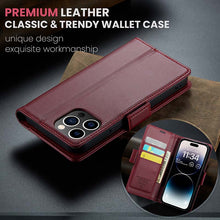 Lade das Bild in den Galerie-Viewer, Casekis RFID Cardholder Phone Case Red