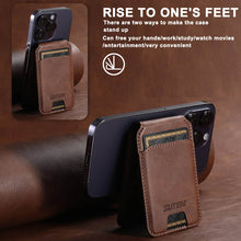 Lade das Bild in den Galerie-Viewer, Casekis MagSafe Card Holder Brown