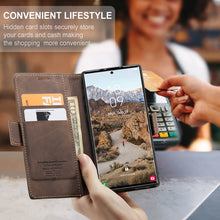 Load image into Gallery viewer, Casekis Retro Wallet Case For Galaxy S24 Ultra 5G