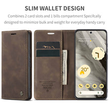 Load image into Gallery viewer, Casekis Retro Wallet Case For Pixel 8 5G