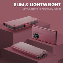 Lade das Bild in den Galerie-Viewer, Casekis RFID Cardholder Phone Case Red