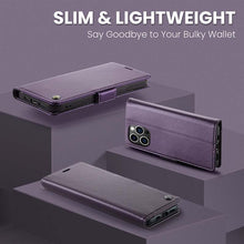 Lade das Bild in den Galerie-Viewer, Casekis RFID Cardholder Phone Case Purple