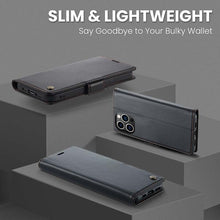 Lade das Bild in den Galerie-Viewer, Casekis RFID Cardholder Phone Case Black