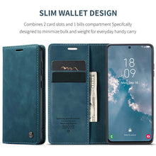 Load image into Gallery viewer, Casekis Retro Wallet Case For Galaxy S23 Plus 5G
