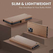 Lade das Bild in den Galerie-Viewer, Casekis RFID Cardholder Phone Case Brown