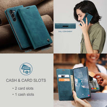 Load image into Gallery viewer, Casekis Retro Wallet Case For Galaxy S23 Plus 5G