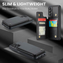Lade das Bild in den Galerie-Viewer, Casekis RFID Cardholder Wallet Phone Case For Galaxy A13 4G/5G/A04S/A04