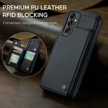 Lade das Bild in den Galerie-Viewer, Casekis RFID Cardholder Wallet Phone Case For Galaxy A14 5G