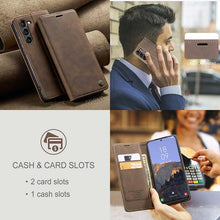 Load image into Gallery viewer, Casekis Retro Wallet Case For Galaxy S23 Plus 5G