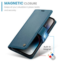 Lade das Bild in den Galerie-Viewer, Casekis RFID Cardholder Phone Case Blue