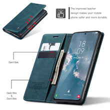 Lade das Bild in den Galerie-Viewer, Casekis Retro Wallet Case For Galaxy S23 5G