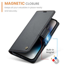 Lade das Bild in den Galerie-Viewer, Casekis RFID Cardholder Phone Case Black