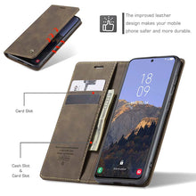 Load image into Gallery viewer, Casekis Retro Wallet Case For Galaxy S23 5G