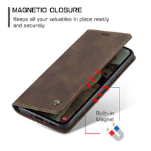 Lade das Bild in den Galerie-Viewer, Casekis Retro Wallet Case for Galaxy A35 5G