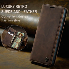 Lade das Bild in den Galerie-Viewer, Casekis Retro Wallet Case for Galaxy A35 5G