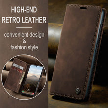 Lade das Bild in den Galerie-Viewer, Casekis Retro Wallet Case For Galaxy S25 Plus 5G