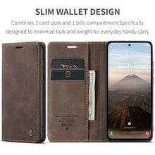 Lade das Bild in den Galerie-Viewer, Casekis Retro Wallet Case For Galaxy S25 Plus 5G