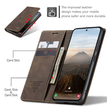 Lade das Bild in den Galerie-Viewer, Casekis Retro Wallet Case For Galaxy S25 Plus 5G
